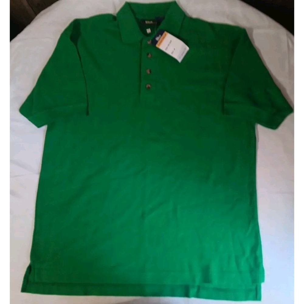 Blue Generation Polo Shirt Men's M Green Uniform Golf Team Chior Reunion Photos‎